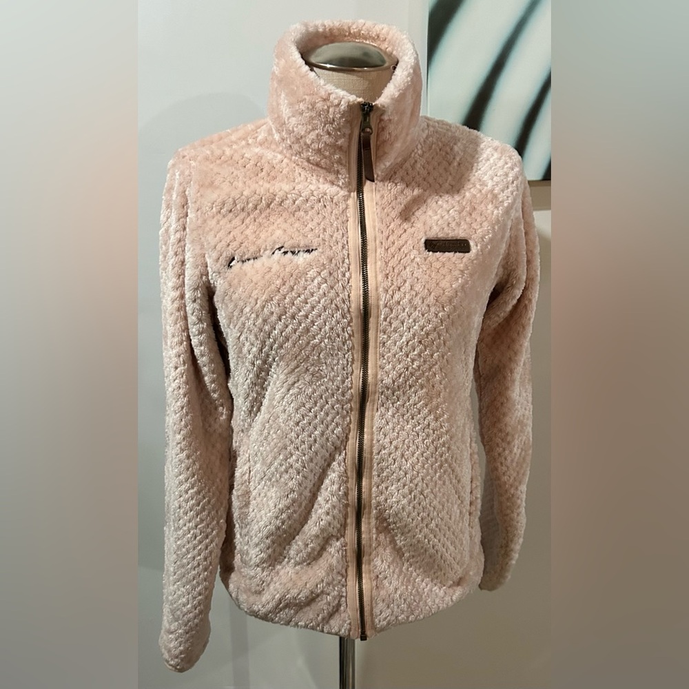 Columbia Light Pink Teddy Jacket